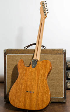 Fender Japan TN72B/MH Natural 全体裏面 サムネイル