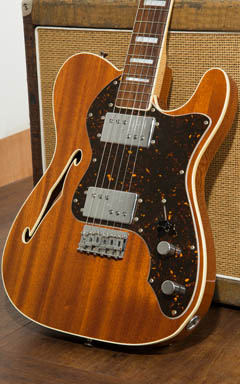 Fender Japan TN72B/MH Natural ボディー正面 サムネイル