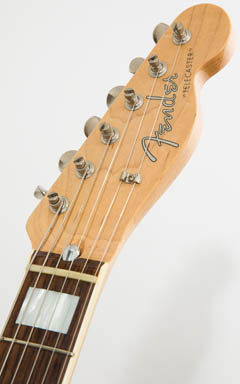 Fender Japan TN72B/MH Natural ヘッド正面 サムネイル
