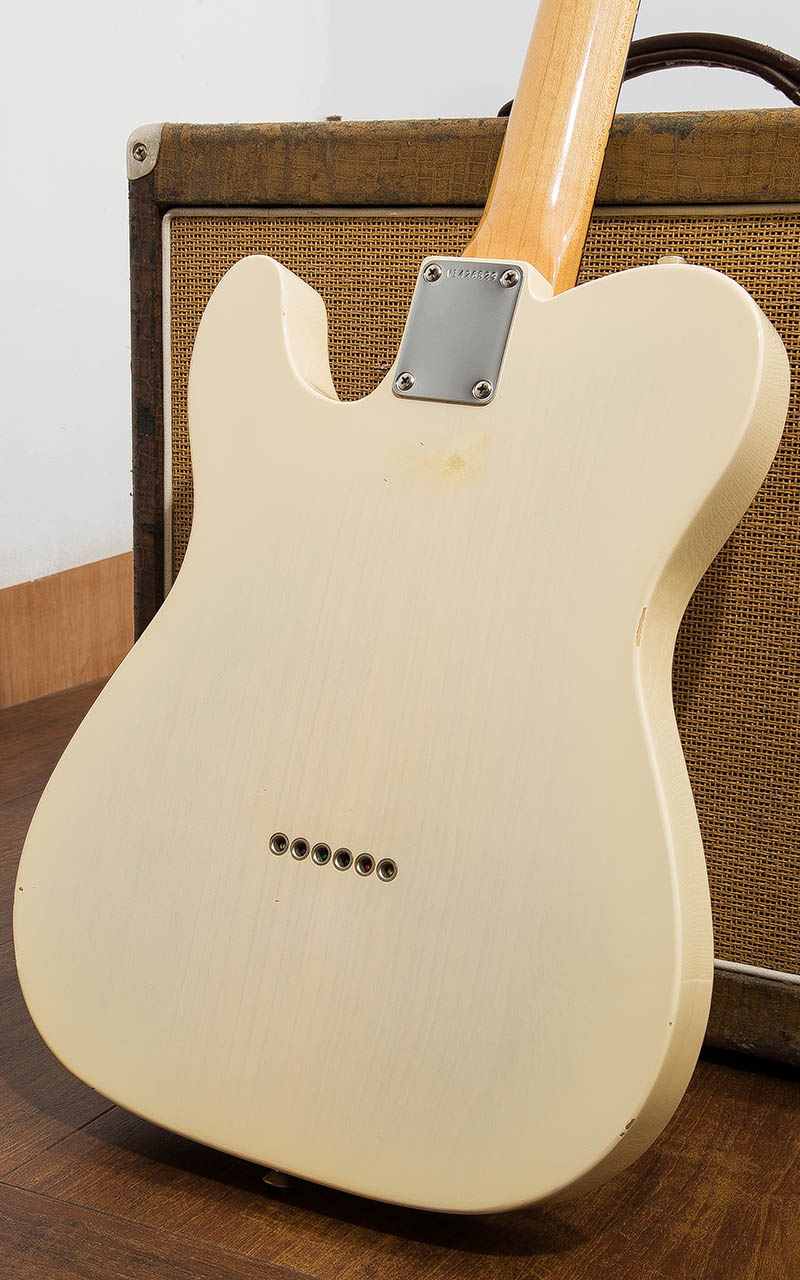 Fender USA American Vintage 1964 Telecaster Aged White Blonde 2014 4