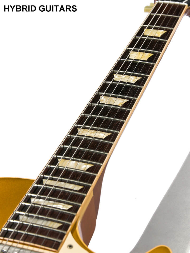Gibson Custom Shop Historic Collection 1957 Les Paul Standard Reissue Gold Top Brazilian Fingerboard(BZF) 7
