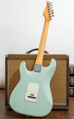 Suhr Classic Pro Sonic Blue 2017 全体裏面 サムネイル