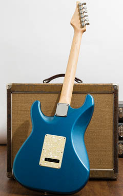 Suhr Classic Lake Placid Blue(LPB) 1998 全体裏面 サムネイル