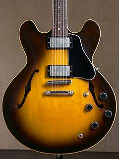 Gibson ES-335 Vintage Sunburst 1983 全体正面 サムネイル