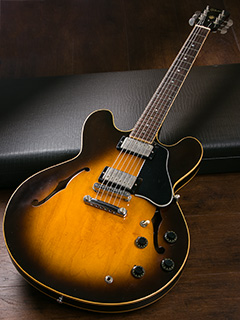 Gibson ES-335 Vintage Sunburst 1983 全体裏面 サムネイル