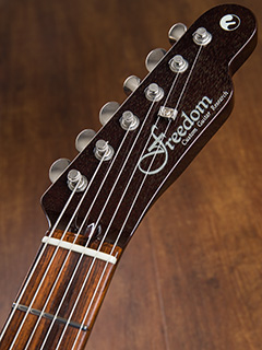 Freedom Custom Guitar Research Black Pepper Trans Black 2014 ヘッド正面 サムネイル