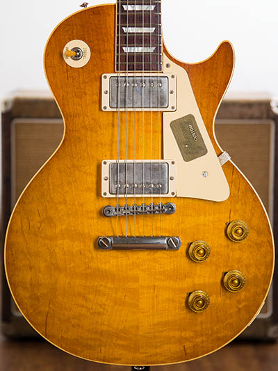 Gibson Custom Shop True Historic Hand Selected 1958 Les Paul Reissue Hard Rock Maple Top Golden Poppy Burst 2016