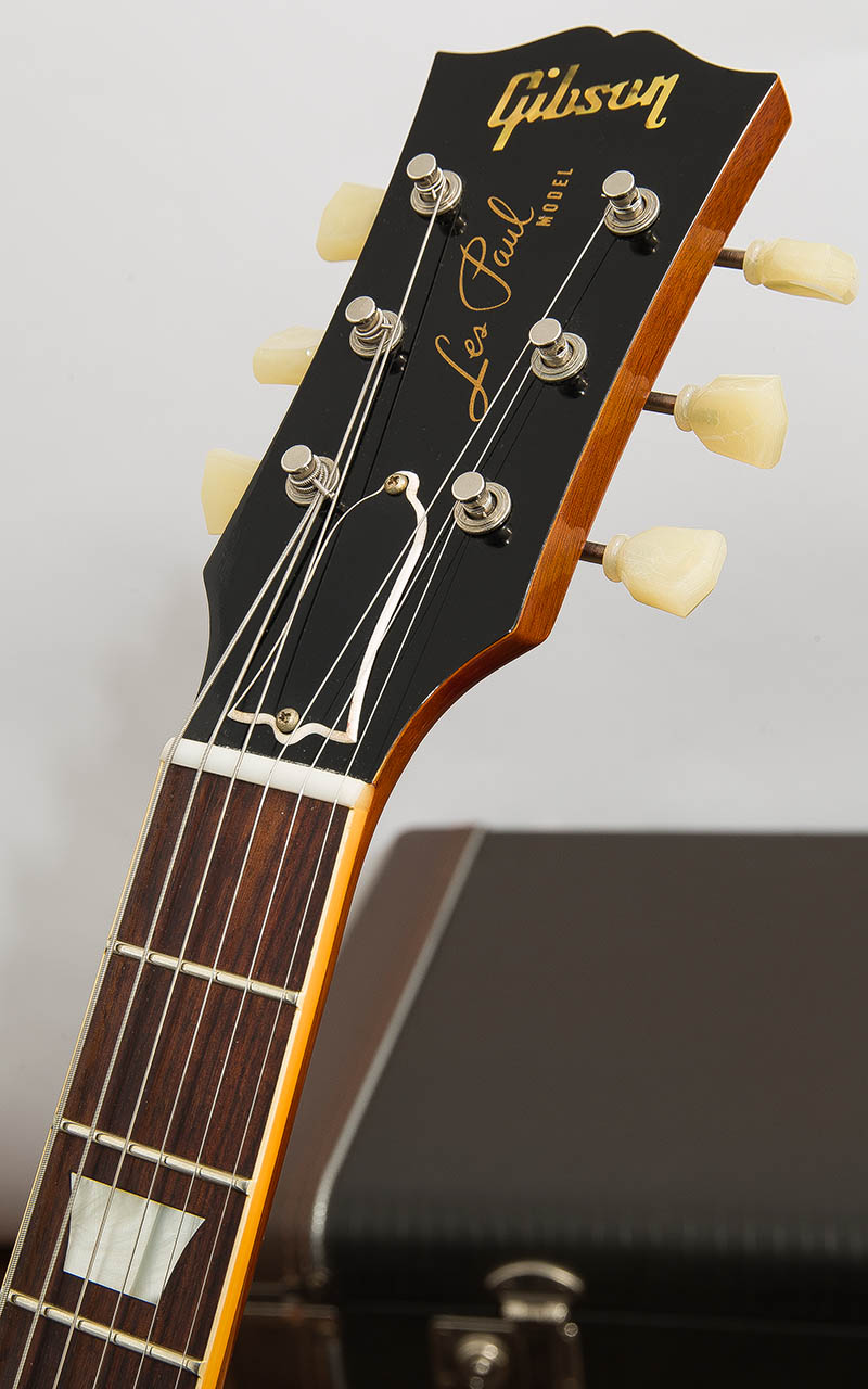Gibson Custom Shop True Historic Hand Selected 1958 Les Paul Reissue Hard Rock Maple Top Golden Poppy Burst 2016 5