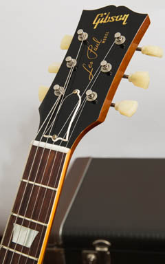 Gibson Custom Shop True Historic Hand Selected 1958 Les Paul Reissue Hard Rock Maple Top Golden Poppy Burst 2016 ヘッド正面 サムネイル
