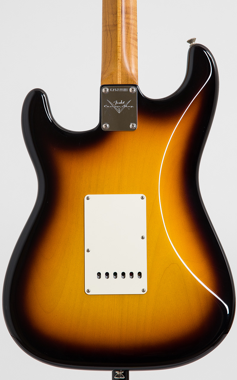 Fender Custom Shop Ikebe 40th Annivasay 1958 Stratocaster NOS Roasted Maple Neck Faded 3 Color Sunburst 2014 4