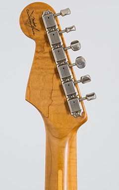 Fender Custom Shop Ikebe 40th Annivasay 1958 Stratocaster NOS Roasted Maple Neck Faded 3 Color Sunburst 2014 ヘッド裏面 サムネイル