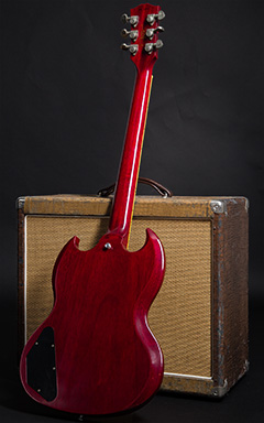 Gibson Custom Shop Pete Townshend SG Special Tour Worn Faded Cherry 2000 全体裏面 サムネイル