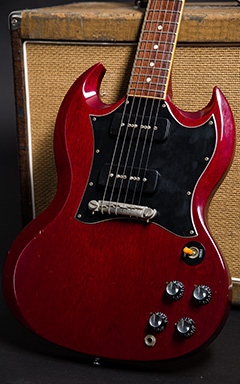 Gibson Custom Shop Pete Townshend SG Special Tour Worn Faded Cherry 2000 ボディー正面 サムネイル