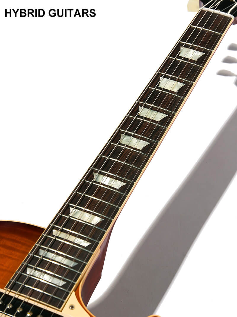 Gibson Custom Shop Historic Collection 1958 Les Paul Standard HRM Figured Hand Select & 1P-Body Kentucky Bourbon Fade VOS 2018 7