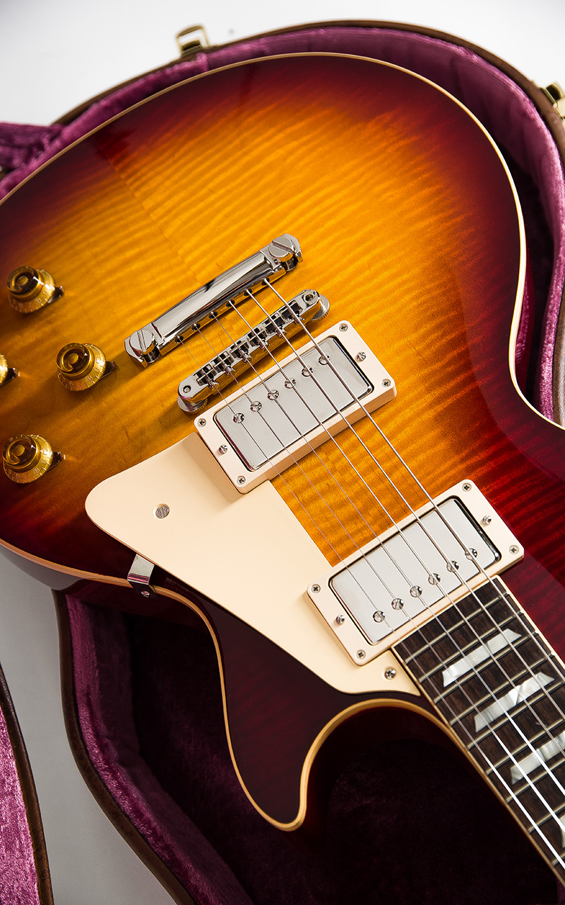 Gibson Custom Shop Historic Collection 1958 Les Paul Standard Figured Vintage Cherry Sunburst Gloss 2018 10