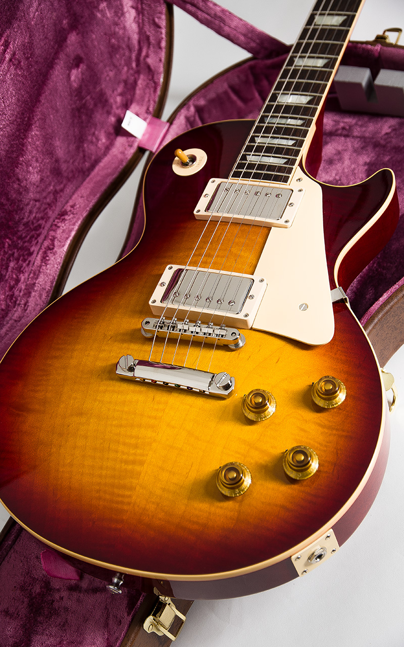 Gibson Custom Shop Historic Collection 1958 Les Paul Standard Figured Vintage Cherry Sunburst Gloss 2018 9