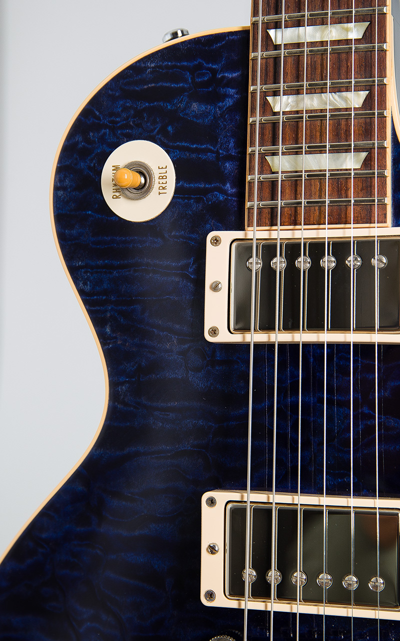 Gibson Custom Shop Historic Collection 1959 Les Paul Standard Quilt Nordic Blue 2011 11