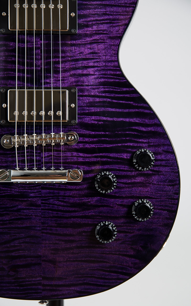 Gibson Custom Shop Class 5 Hand Selected Figured Maple Top Trans Purple 2017 10