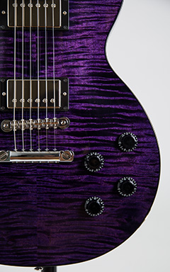 Gibson Custom Shop Class 5 Hand Selected Figured Maple Top Trans Purple 2017 写真10 サムネイル