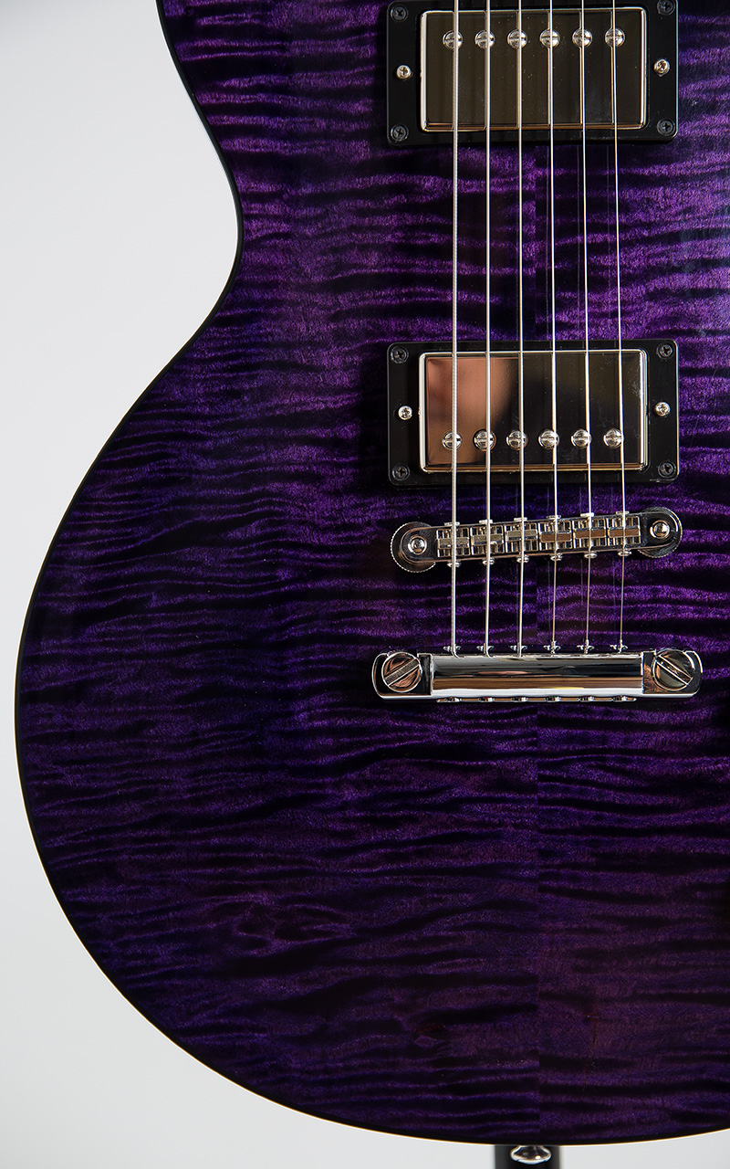 Gibson Custom Shop Class 5 Hand Selected Figured Maple Top Trans Purple 2017 11