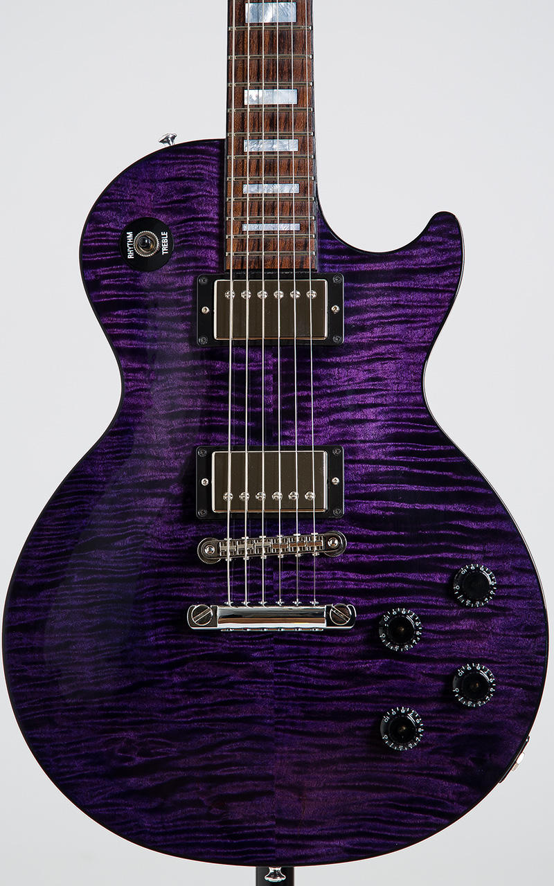 Gibson Custom Shop Class 5 Hand Selected Figured Maple Top Trans Purple 2017 3