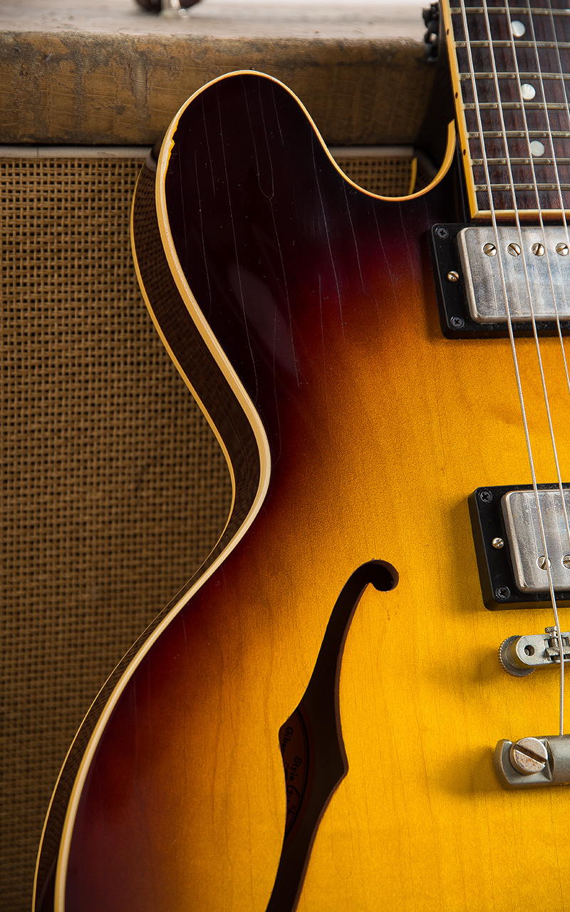 Gibson Custom Shop 1959 ES-335 Dot Lightly Aged Antique Sunburst 2017 11