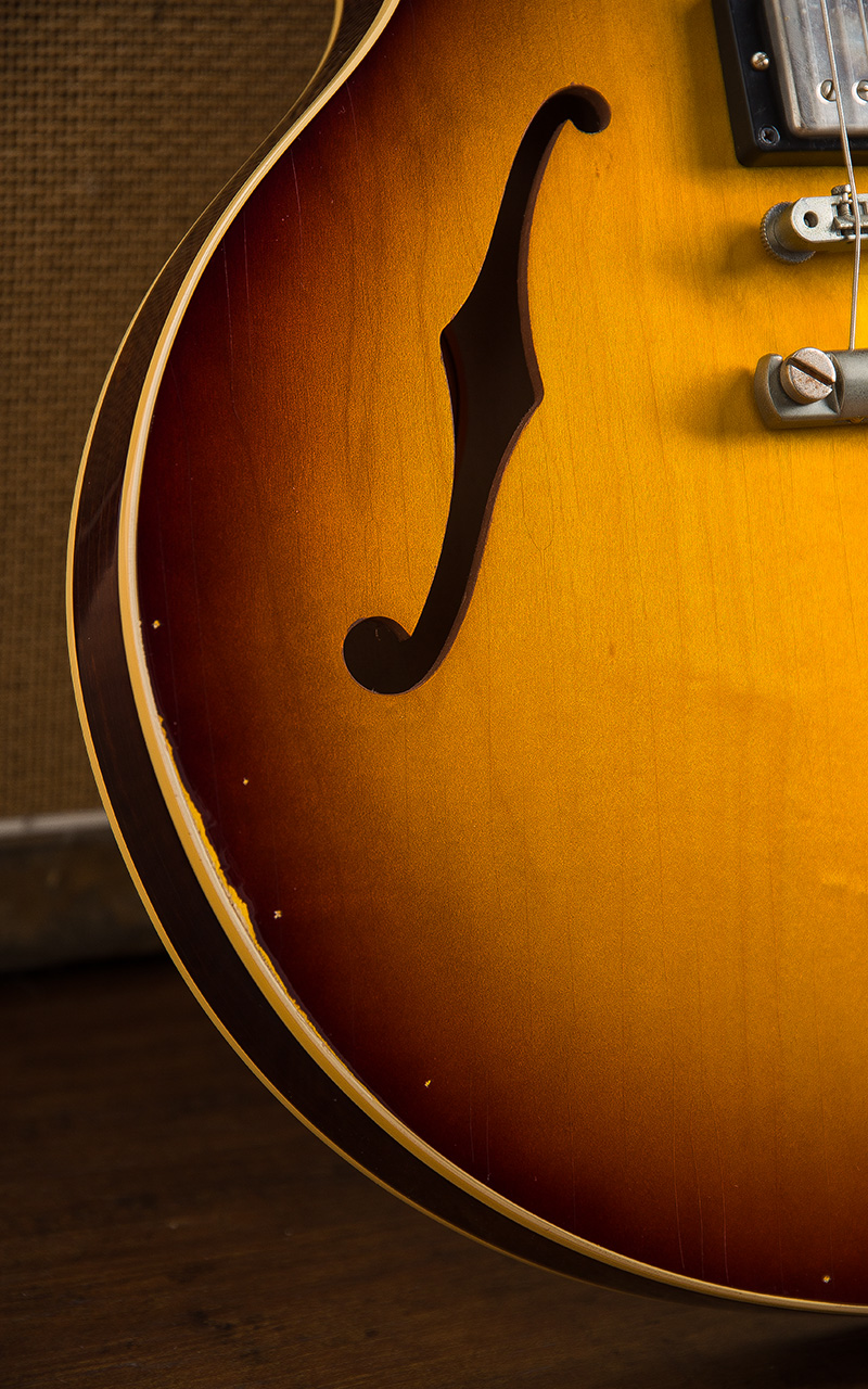 Gibson Custom Shop 1959 ES-335 Dot Lightly Aged Antique Sunburst 2017 12