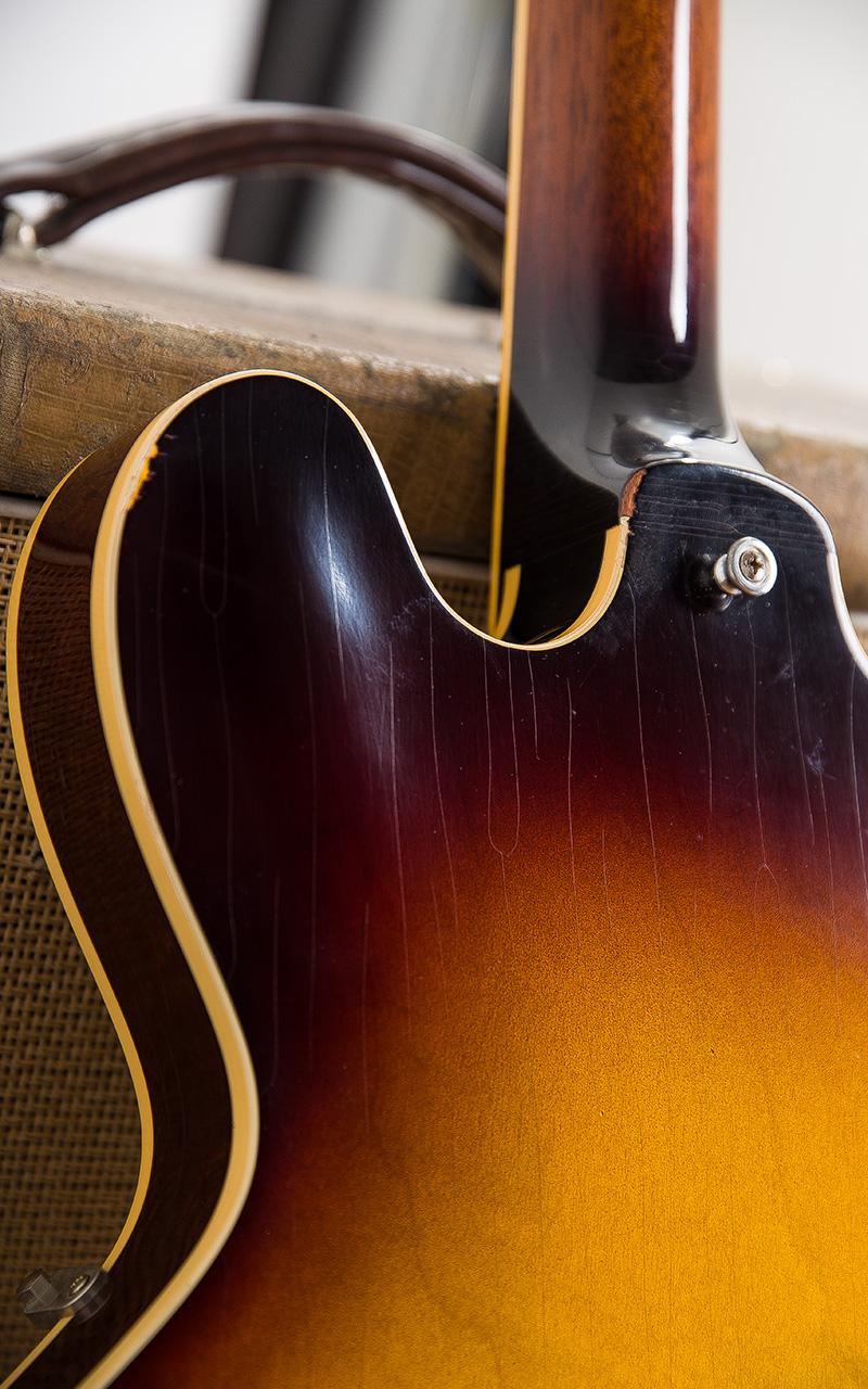 Gibson Custom Shop 1959 ES-335 Dot Lightly Aged Antique Sunburst 2017 15