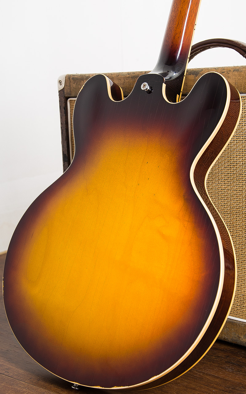 Gibson Custom Shop 1959 ES-335 Dot Lightly Aged Antique Sunburst 2017 4