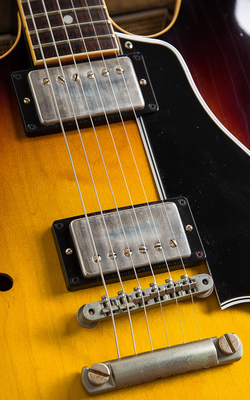 Gibson Custom Shop 1959 ES-335 Dot Lightly Aged Antique Sunburst 2017 9