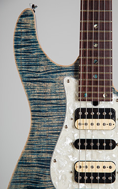 T's Guitars DSTC-Pro 24 MH-LTD Trans Blue Denim 写真11 サムネイル