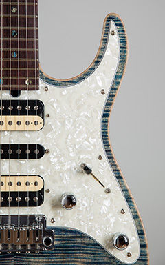 T's Guitars DSTC-Pro 24 MH-LTD Trans Blue Denim 写真12 サムネイル