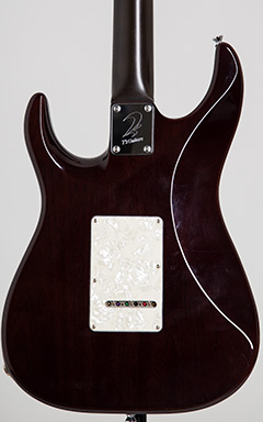 T's Guitars DSTC-Pro 24 MH-LTD Trans Blue Denim ボディー裏面 サムネイル
