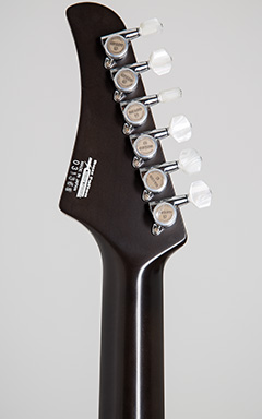 T's Guitars DSTC-Pro 24 MH-LTD Trans Blue Denim ヘッド裏面 サムネイル