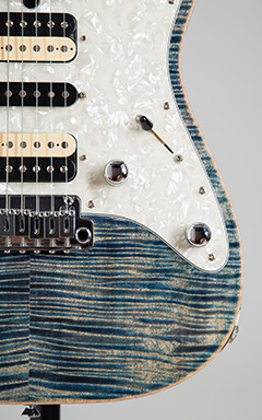 T's Guitars DSTC-Pro 24 MH-LTD Trans Blue Denim 写真9 サムネイル