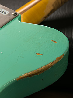 LSL INSTRUMENTS T-Bone Sugar Pine Sea Foam Green Heavy Aged 写真11 サムネイル