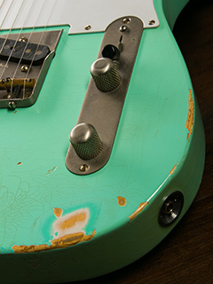 LSL INSTRUMENTS T-Bone Sugar Pine Sea Foam Green Heavy Aged 写真12 サムネイル