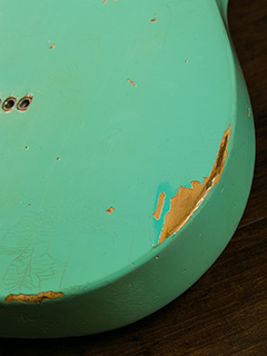 LSL INSTRUMENTS T-Bone Sugar Pine Sea Foam Green Heavy Aged 写真18 サムネイル