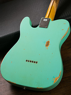 LSL INSTRUMENTS T-Bone Sugar Pine Sea Foam Green Heavy Aged ボディー裏面 サムネイル