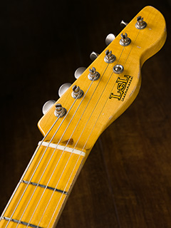 LSL INSTRUMENTS T-Bone Sugar Pine Sea Foam Green Heavy Aged ヘッド正面 サムネイル