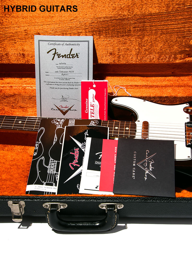 Fender Custom Shop 1963 Telecaster NOS Black 14