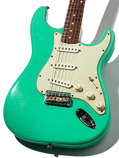 Fender Custom Shop MBS Custom 1961 Stratocaster Brazilian Rosewood(BZF)  Seafoam Green Master Built by John English