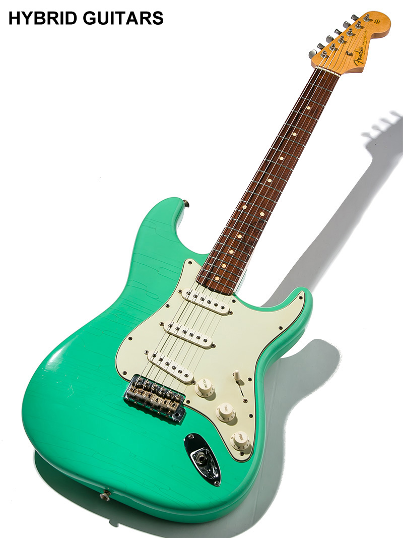 Fender Custom Shop MBS Custom 1961 Stratocaster Brazilian Rosewood(BZF)  Seafoam Green Master Built by John English 1