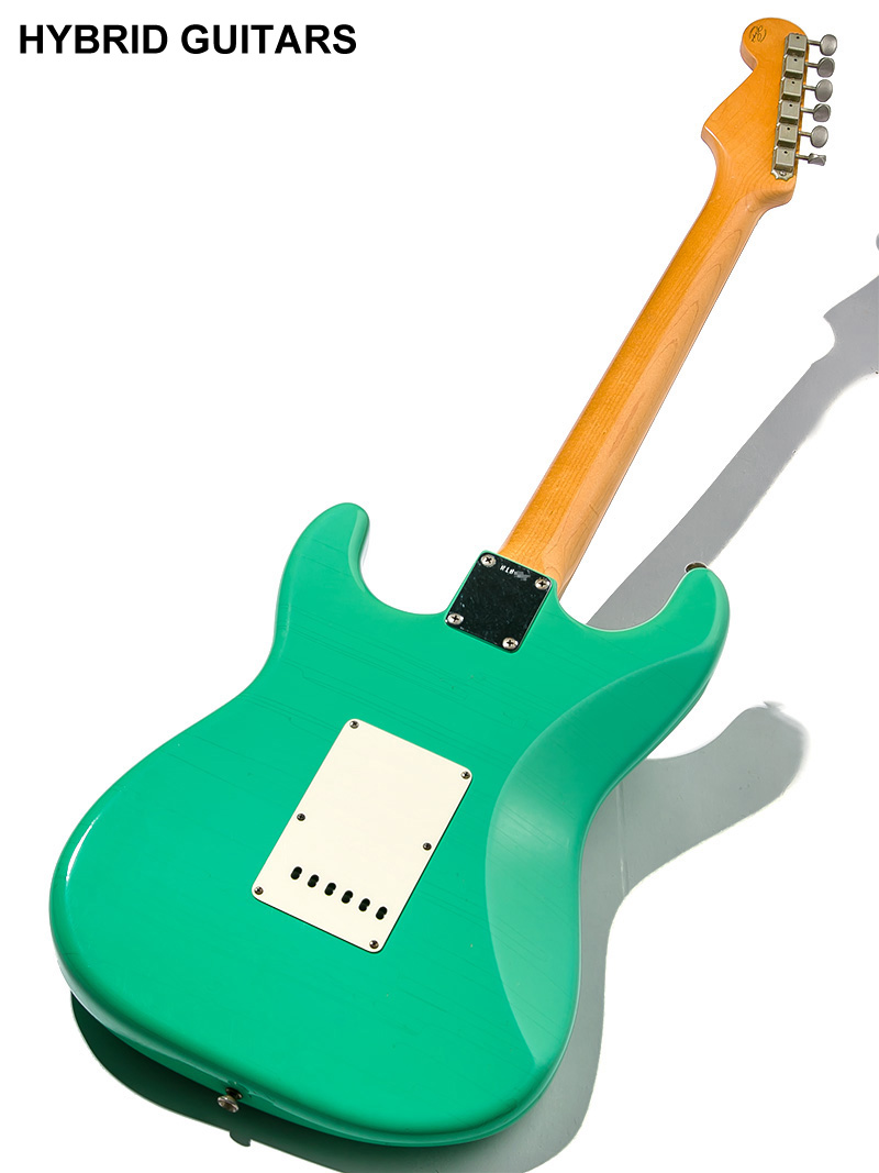 Fender Custom Shop MBS Custom 1961 Stratocaster Brazilian Rosewood(BZF)  Seafoam Green Master Built by John English 2