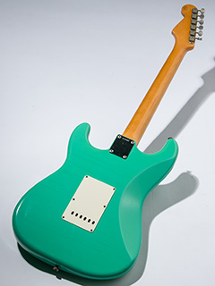 Fender Custom Shop MBS Custom 1961 Stratocaster Brazilian Rosewood(BZF)  Seafoam Green Master Built by John English 全体裏面 サムネイル