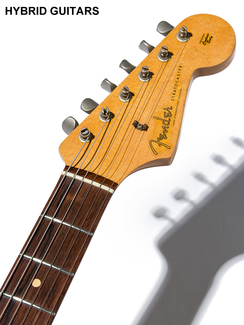 Fender Custom Shop MBS Custom 1961 Stratocaster Brazilian Rosewood(BZF)  Seafoam Green Master Built by John English 5