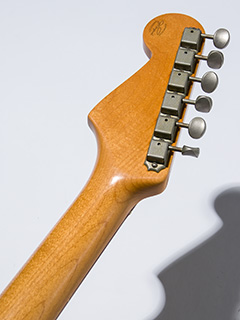 Fender Custom Shop MBS Custom 1961 Stratocaster Brazilian Rosewood(BZF)  Seafoam Green Master Built by John English ヘッド裏面 サムネイル