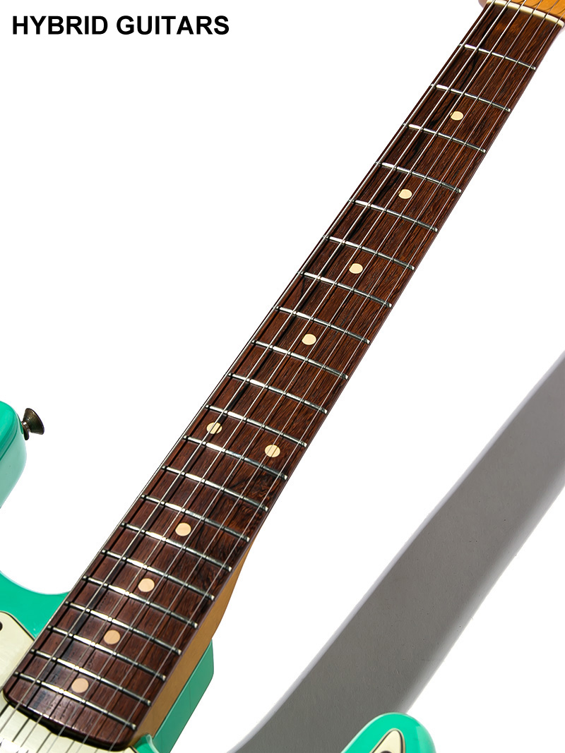 Fender Custom Shop MBS Custom 1961 Stratocaster Brazilian Rosewood(BZF)  Seafoam Green Master Built by John English 7