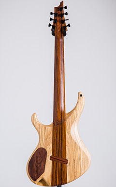 SKERVESEN GUITARS Lizard 7 Burl Natural 2016 全体裏面 サムネイル