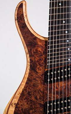 SKERVESEN GUITARS Lizard 7 Burl Natural 2016 写真9 サムネイル
